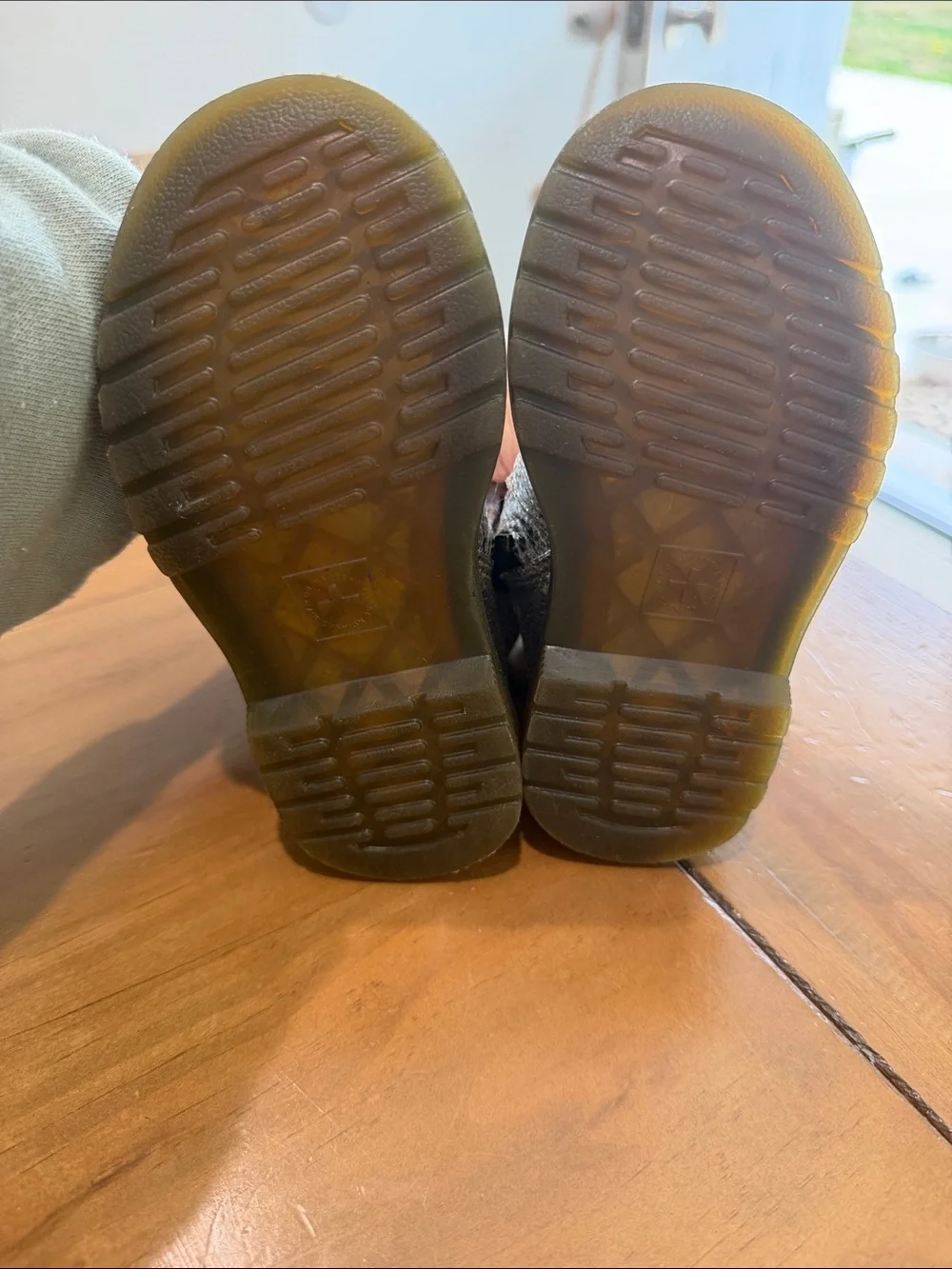 Dr. Martens Kids Silver Metallic Chelsea Boots